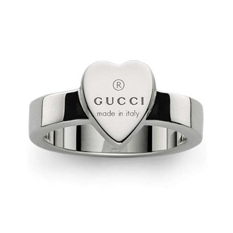 gucci heart ring in gold|gucci trademark heart ring.